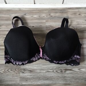 Elegant Black Lace Bra